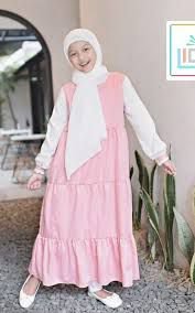 Gamis Anak Abaya Terbaru Bahan Airflow Premium/Yura anak perempu